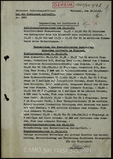 Akte 525. Tägliche Lagemeldungen der Luftflotten 1 und 5, des Kommandierenden Generals der deutschen Luftwaffe in Finnland an den Verbindungsoffizier beim Führungsstab der finnischen Luftwaffe. 
