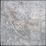 Дело 689. Карта манёвров германской армии в районе Ганновер/ Хильдесхайм – по состоянию на 06.04.1938 г. 