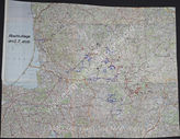 Дело 704. Карта манёвра германской армии (командование 1-й армии) в районе Восточной Пруссии/ Кёнигсберга (итоговое положение на 05.07.1938 г.) – по состоянию на 05.07.1938 г., М 1: 300 000.