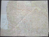Дело 707. Карта манёвра германской армии (командование 1-й армии) в районе Восточной Пруссии/ Кёнигсберга (итоговое положение на 08.07.1938 г.) – по состоянию на 08.07.1938 г., М 1: 300 000. 