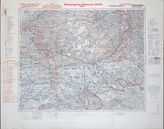 Akte 760. Unterlagen der OKH-Abteilung Fremde Heere West: Karte zu den niederländischen Befestigungsanlagen im Raum Arnhem – Stand 25.10.1939, M 1:100.000. 
