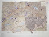 Дело 796. Документы оперативного отдела группы армий «С»: карта для проведения операции «Танненбаум» (оккупация Швейцарии) – по состоянию на 04.10.1940 г., М 1: 300 000.