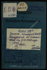 Akte 52. Rangliste der deutschen Kriegsmarine nach dem Stand vom 1. Oktober 1942.