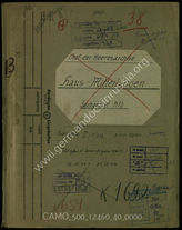 Akte 40. Unterlagen der Ortskommandantur II/V/332: Tätigkeitsbericht der Ortskommandantur II/V/332 für den Zeitraum 16.10.-31.12.1944.