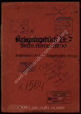 Findbuch 12487 - Unterlagen zu Kompanien der Wehrmacht