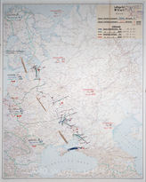 Дело 32. Боевые действия в воздухе на Восточном фронте 12-13 апреля 1943 г. Карта. 
