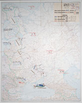 Дело 36. Боевые действия в воздухе на Восточном фронте 18-19 апреля 1943 г. Карта. 