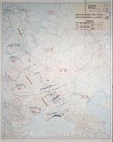 Дело 44. Боевые действия в воздухе на Восточном фронте 28-29 апреля 1943 г. Карта. 