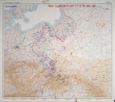 Дело 82. Карта 4 оперативной обстановки на польско-германском фронте по состоянию на12.00 01.09.1939. Масштаб 1:1000000. 