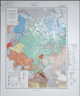 Дело 883. Этнографическая карта Европейской части СССР – по состоянию на 1941 г., М 1: 5 000 000.