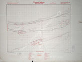 Akte 907.  Unterlagen der OKH-Abteilung Fremde Heere West (III): Karte der Befestigungen im Raum El Imayid – Stand Mitte September 1942, M 1:25.000. 