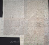 Дело 978.  Карта немецкого летчика с нанесенными воздушными целями, который был сбит 19.07.1944 г. на севере Литвы (летчик погиб).