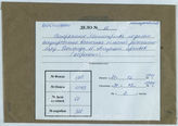 Akte 66. Schriftverkehr des Reichsministeriums für die besetzten Ostgebiete mit dem Reichskommissar für Ostland über die Evakuierung von Archiven.