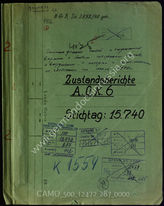 Akte 287. Unterlagen der Ia-Abteilung der Heeresgruppe B: Zustandsberichte von Verbänden und Einheiten des AOK 6. 