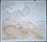 Akte 333.  Lagekarte und Einsatz der Fliegertruppen an der Ostfront.