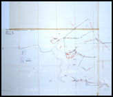 Дело 363.  Схема оперативной обстановки 4, боевых вылетов и данные разведки на польском фронте 08.09.1939.