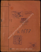 Akte 380. Unterlagen der Ic-Abteilung der 35. Infanteriedivision: Anlage zum Tätigkeitsbericht der Abteilung, 1.10.-31.12.1944. 
