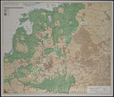 Дело 916. Документы 2-го отдела рейхскомиссара для «Остланд»: атлас с географическими и геологическими характеристиками рейхскомиссариата «Остланд» (Рига 1942 г.).