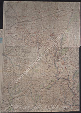 Дело 181:  Документация оперативного отдела IIIb Генерального штаба сухопутных войск при ОКХ: карта расположения группы армий B на германо-советском фронте, включая сводку наличии танков в группе армий – по состоянию на 27 декабря 1942 г., M 1:300.000