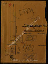 Akte 60. Unterlagen der Ia-Abteilung der  Nachrichtenabteilung 11 der 11. Infanteriedivision: KTB Nr. 9 der Nachrichtenabteilung 11, 16.10.-31.12.1944 u. a. 