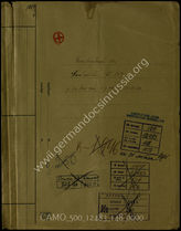 Akte 148. Unterlagen der Ia-Abteilung des Nachschubbataillons 817: KTB des Nachschubbataillons 817, 1.7.-31.12.1944. 