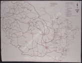 Дело 520.  Обзорная карта аэродромной сети и соответствующих наземных сооружений ВВС в Румынии – по состоянию на 08.08.1944 г., М 1: 1 000 000. 