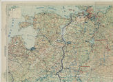 Дело 827: Документы отдела IIIb оперативного управления Генерального штаба при ОКХ: карта «Положение на Востоке» - Карта, показывающая положение войск вермахта на германо-советском фронте, включая положение частей Красной Армии, по состоянию на 27.09.1943