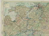 Дело 858: Документы отдела IIIb оперативного управления Генерального штаба при ОКХ: карта «Положение на Востоке» - Карта, показывающая положение войск вермахта на германо-советском фронте, включая положение частей Красной Армии, по состоянию на 28.10.1943
