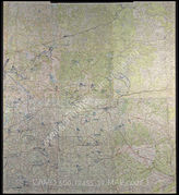 Akte 39.   Unterlagen der Ia-Abteilung des Oberkommandos der Heeresgruppe Mitte: Lagekarte der Einheiten und Verbände der Heeresgruppe Mitte – Stand 17.7.1941.