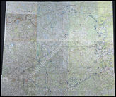 Akte 114.  Unterlagen der Ia-Abteilung des Oberkommandos der Heeresgruppe Mitte: Lagekarte der Einheiten und Verbände der Heeresgruppe Mitte – Stand 2.8.1941.