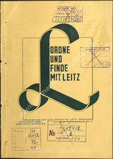 Akte 72. Lageberichte West des Führungsstabes der Luftwaffe. 