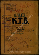 Akte 92.  Unterlagen der Ia-Abteilung des Grenadierregiments 173: KTB des Grenadierregiments 173, 3.10.-31.12.1944. 