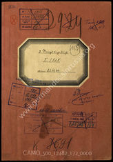 Akte 172.   Unterlagen der Ia-Abteilung des I. Bataillons des Grenadierregiments 528: KTB Nr. 3 des I. Bataillons des Grenadierregiments 528, 22.10.-31.12.1944, einschließlich Anlagen.