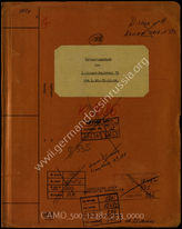 Akte 233. Unterlagen der Ia-Abteilung des I. Bataillons des Jägerregiments 75: KTB des I. Bataillons des Jägerregiments 75, 1.10.-31.12.1944.
