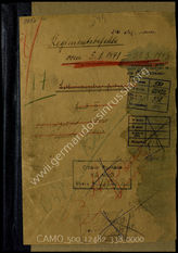 Akte 338. Unterlagen der Ia-Abteilung des Artillerieregiments 240: Regiments- und Regimentssonderbefehle des Artillerieregiments 240, 5.1.1941-31.3.1943.