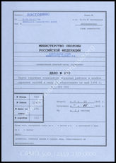 Дело 270.  Документы оперативного отделения группы армий «Курляндия»: карта положения районных комендатур, охранных штабов и районов - по состоянию на май 1945 г., М 1: 300 000.
