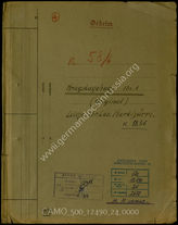 Akte 24.   Unterlagen der Ia-Abteilung des Leichtkrankenlazaretts Kurkijärvi (untersteht Kranken-Transportabteilung 706 (mot.): KTB Nr. 1 des Leichtkrankenlazaretts, 1.7. -9.9.1944.
