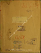 Akte 32. Unterlagen der Ia-Abteilung des Armee-Pferdelazaretts 584: KTB des Armee-Pferdelazaretts 584, 1.1.-31.12.1944.