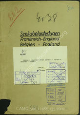 Akte 135: Unterlagen der Ia-Abteilung der I. Abteilung des Führungs-Nachrichtenregiments 40: Übersichten zu den Seekabelverbindungen zwischen Frankreich und England sowie zwischen Belgien und England u.a.