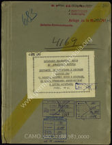 Akte 987: Unterlagen der Ia-Abteilung des Generalkommandos des Höheren Kommandos z.b.V. XXXII: Erfahrungsberichte zu den Vorbereitungen auf „Seelöwe“, insbesondere zur Verwendung von Pioniergerät