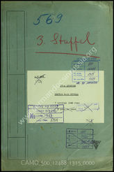 Akte 1315: Unterlagen der Ia-Abteilung der 17. Infanteriedivision: Zuteilung der Prähme für den Transport der 3. Staffel der Division bei „Seelöwe“