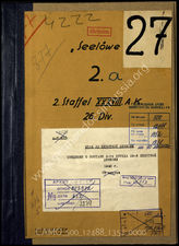 Akte 1352: Unterlagen der Ia-Abteilung der 26. Infanteriedivision: Übersichten zur Zusammensetzung der 2. Staffel der Division bei „Seelöwe“, Stärkemeldungen für die Verladung