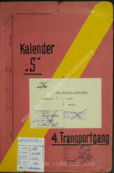 Дело 2032:  Документация Ia-департамента штаб-квартиры в Роттердаме: календарный план, часть II – 4-й транспортный маршрут 