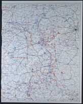 Дело 238:  Документация Ia-департамента Главного командования группы армий «Центр»: карта расположения группы армий, армий,  армейских корпусов,  а также подразделений и группировок Красной Армии на германо-советском фронте по состоянию на 04/05.09.1941