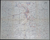Дело 591:  Документация Ia-департамента Главного командования группы армий «Центр»: карта расположения группы армий, армий, армейского корпуса и дивизий, а также подразделений и группировок Красной Армии по состоянию на 04/05.12.1941, M 1:1.000.000