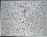 Дело 596: Документация Ia-департамента Главного командования группы армий «Центр»: карта расположения группы армий, армий, армейского корпуса и дивизий, а также подразделений и группировок Красной Армии по состоянию на 09/10.12.1941, M 1:1.000.000