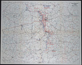 Дело 600: Документация Ia-департамента Главного командования группы армий «Центр»: карта расположения группы армий, армий, армейского корпуса и дивизий, а также подразделений и группировок Красной Армии по состоянию на 13/14.12.1941, M 1:1.000.000