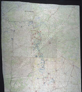 Дело 570:  Документация Ia-департамента Главного командования группы армий «Центр»: карта расположения воинских частей и подразделений группы армий «Центр» с бронетанковым и моторизованным соединениям группы армий, по состоянию на 14.12.1941