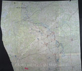 Дело 581: Документация Ia-департамента Главного командования группы армий «Центр»: карта расположения воинских частей и подразделений группы армий «Центр» с бронетанковым и моторизованным соединениям группы армий, по состоянию на 25.12.1941