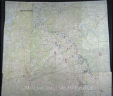 Дело 580:  Документация Ia-департамента Главного командования группы армий «Центр»: карта расположения воинских частей и подразделений группы армий «Центр» с бронетанковым и моторизованным соединениям группы армий, по состоянию на 24.12.1941